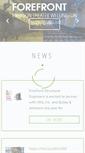 Mobile Screenshot of forefrontstructural.com